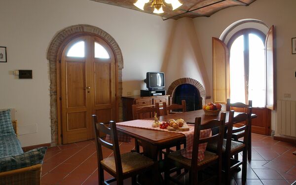 Semesterboende La Valle 2: Kök, Lunchrum, Vardagsrum