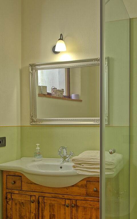 Villa Noceta: Badrum