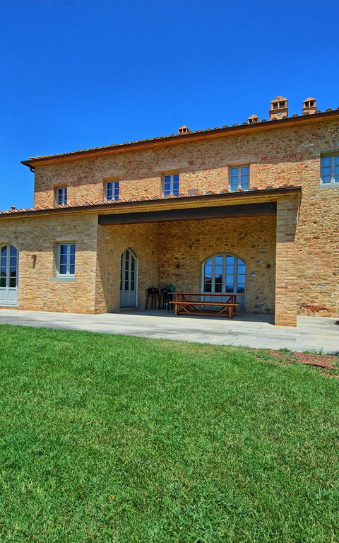 Casale La Valle - Castelfalfi: Trädgård