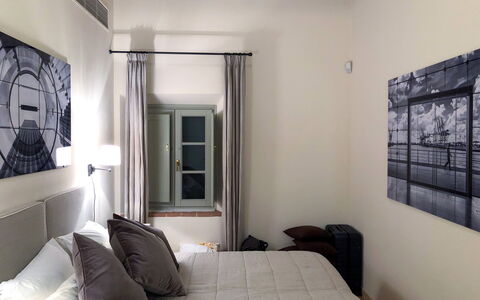 Semesterboende La Valle 3 Castelfalfi: sovrum