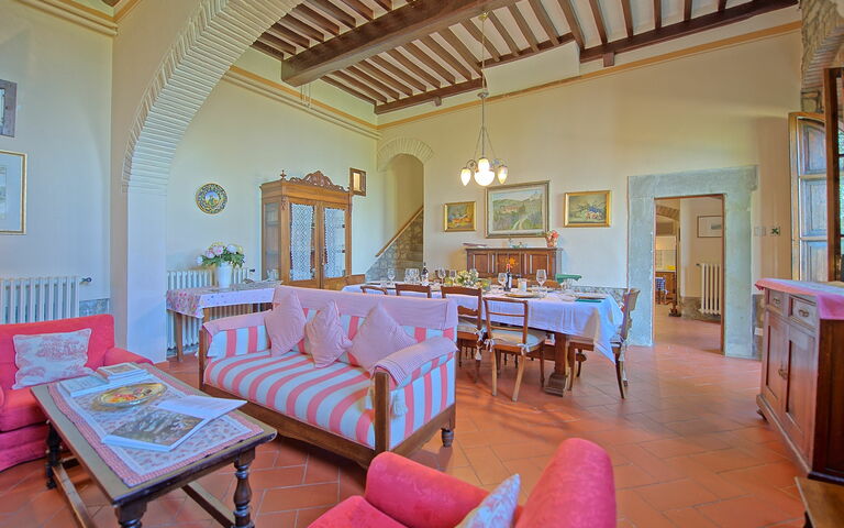 Casale Girifalco: Vardagsrum
