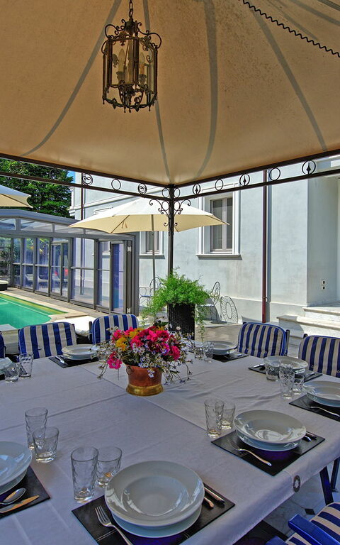 Villa Raffaela: Balkong / terrass / uteplats, Utomhus