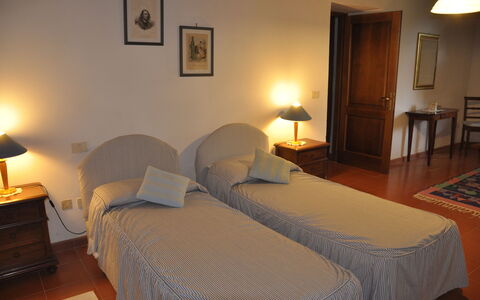 Semesterboende Rufeno: sovrum