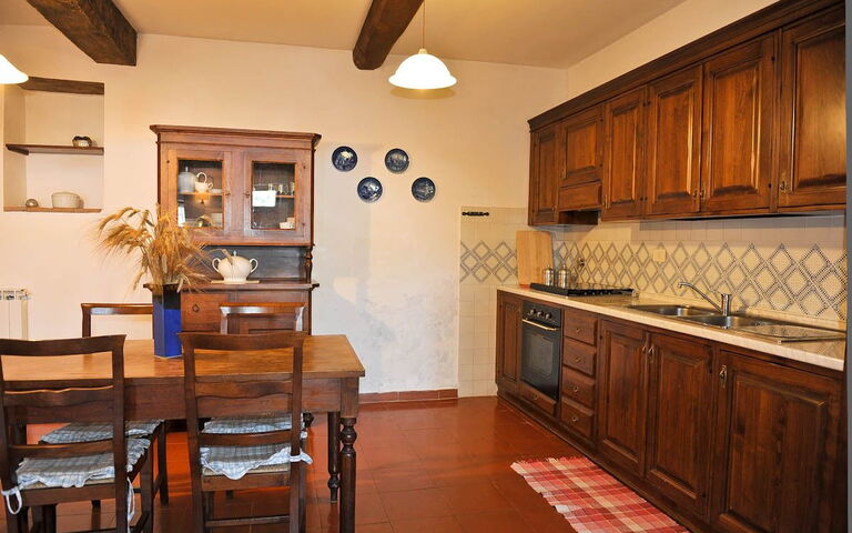 Semesterboende Rufeno: Kök, Lunchrum, Vardagsrum