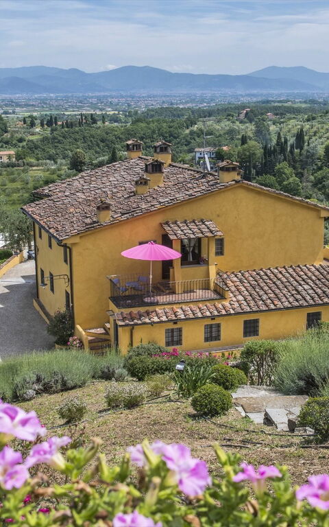 Villa Casalguidi: Exteriör, Trädgård