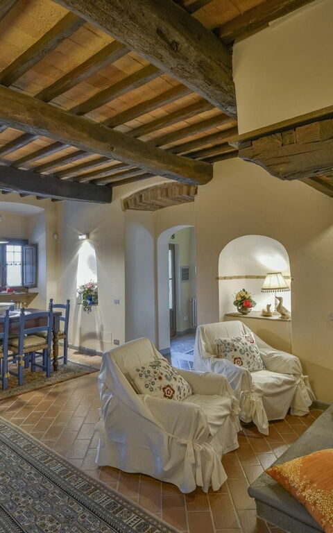 Villa Casalguidi: Vardagsrum