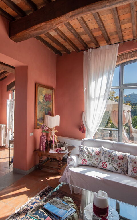 Villa Casalguidi: Vardagsrum