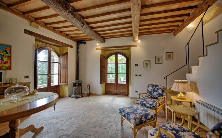 Villa Montalcino: Vardagsrum