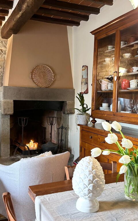 Antico Casale: Vardagsrum