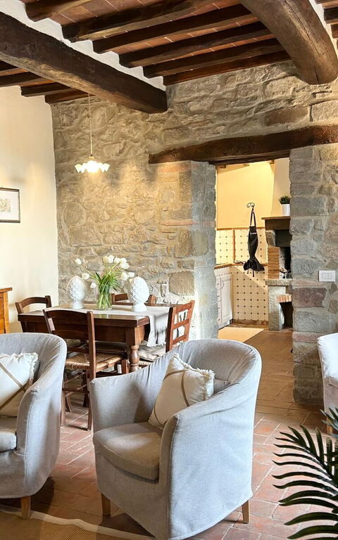 Antico Casale: Vardagsrum