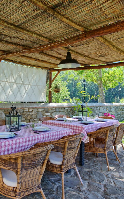 Villa Poggiolino: Balkong / terrass / uteplats, Trädgård