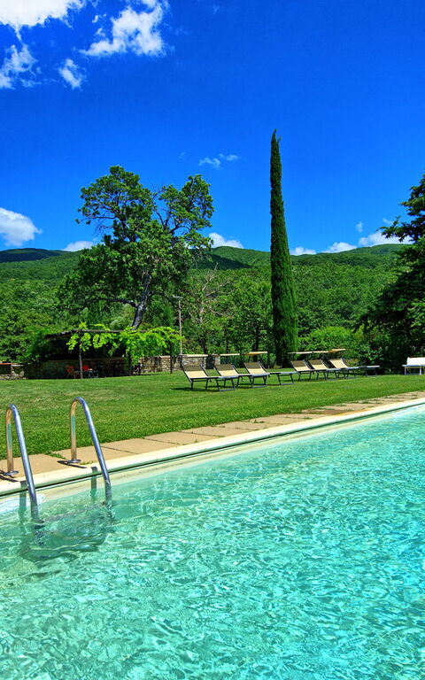 Villa Poggiolino: Exteriör, slå samman, Trädgård, Utomhus