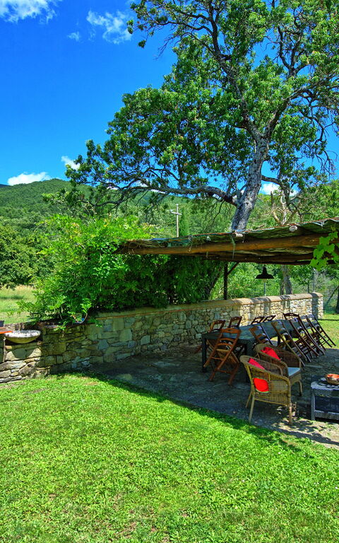 Villa Poggiolino: Trädgård