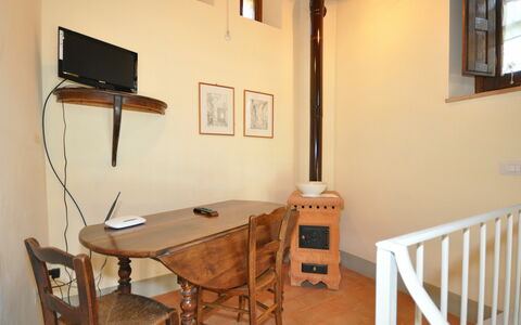 Semesterboende Forno House: Kök, Lunchrum, Vardagsrum