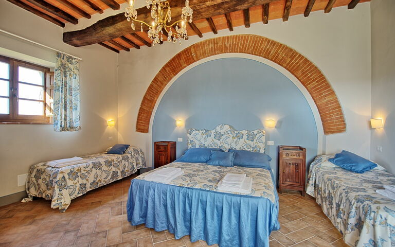 Semesterboende Granaio Apartment: sovrum