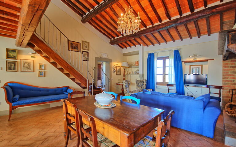 Semesterboende Belvedere Apartment: Lunchrum, Vardagsrum