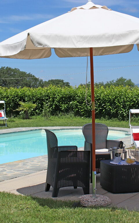 Casa Centoia: slå samman, Trädgård