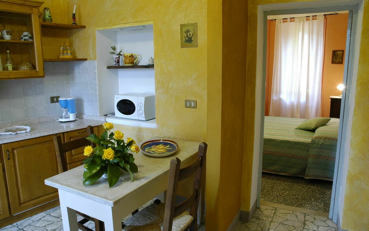 Semesterboende Paggio: Kök, Lunchrum