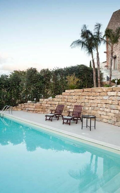 Baglio Maranzano - Marietta: Exteriör, slå samman