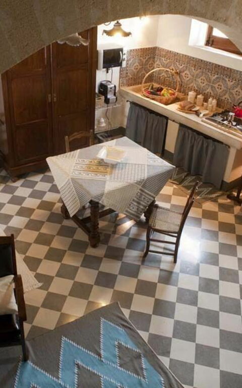 Baglio Maranzano - Titi: Kök, Lunchrum, Vardagsrum