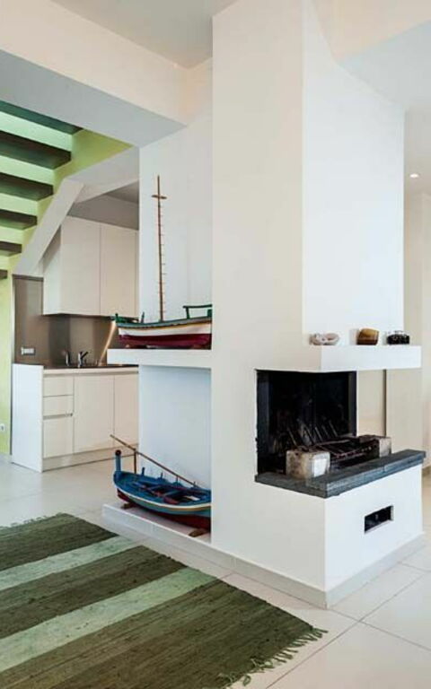 Cala Marina: Lunchrum, Vardagsrum