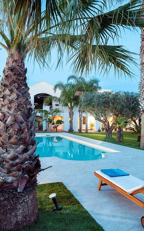 Casa Marsala: slå samman, Trädgård