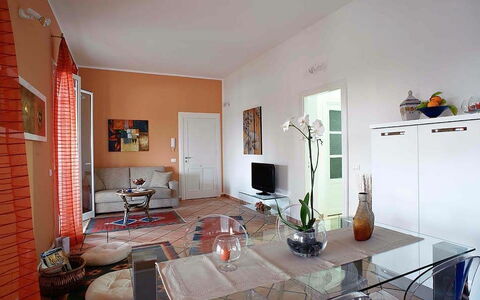 Semesterboende Casa Marsala 2: Kök, Lunchrum, Vardagsrum