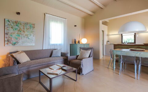 Semesterboende Isla Verde - Ulivi: Vardagsrum