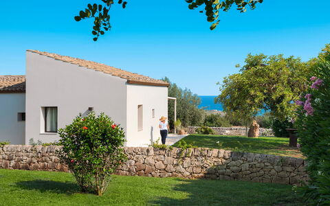 Semesterboende Isla Verde - Carrubi: Balkong / terrass / uteplats, Exteriör, Trädgård, Utomhus, Visningar