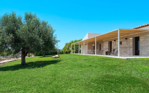 Semesterboende Isla Verde - Carrubi: Balkong / terrass / uteplats, Exteriör, Trädgård, Utomhus