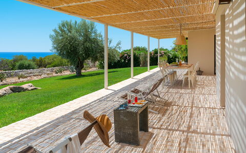 Semesterboende Isla Verde - Carrubi: Balkong / terrass / uteplats, Exteriör, Trädgård, Utomhus