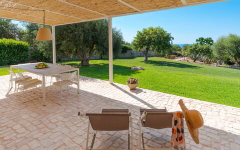 Semesterboende Isla Verde - Ulivi: Balkong / terrass / uteplats, Exteriör, Trädgård, Utomhus, Visningar