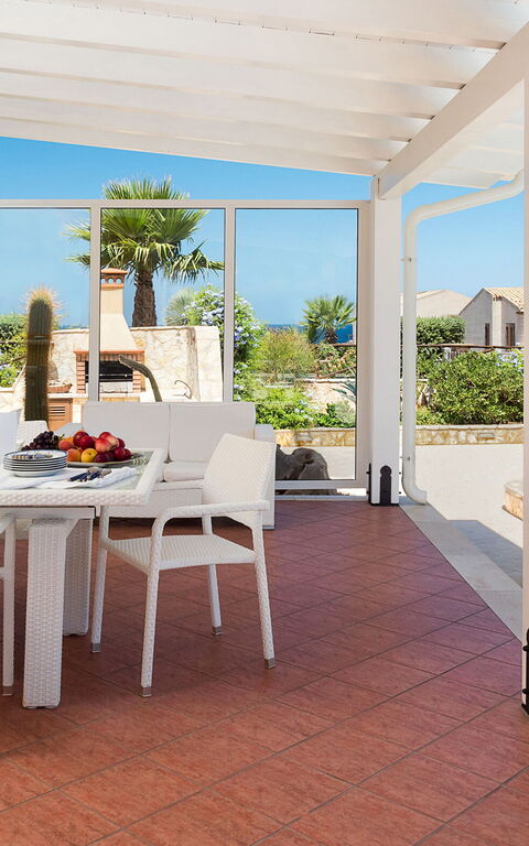 Afrodite: Balkong / terrass / uteplats, Utomhus