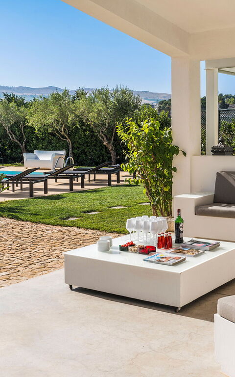 Villa Ager Costa: Balkong / terrass / uteplats, Exteriör, Utomhus