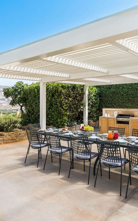 Villa Ager Costa: Balkong / terrass / uteplats, Exteriör, Utomhus