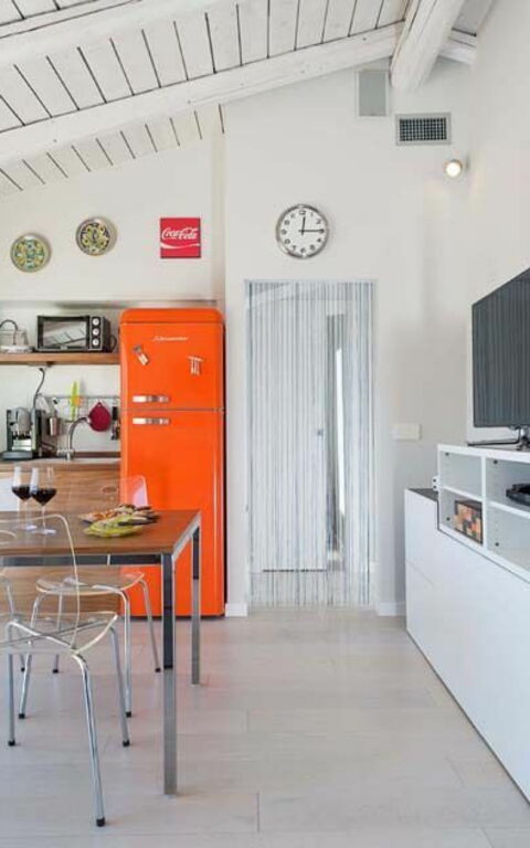 Taormina Suite: Kök, Lunchrum, Vardagsrum