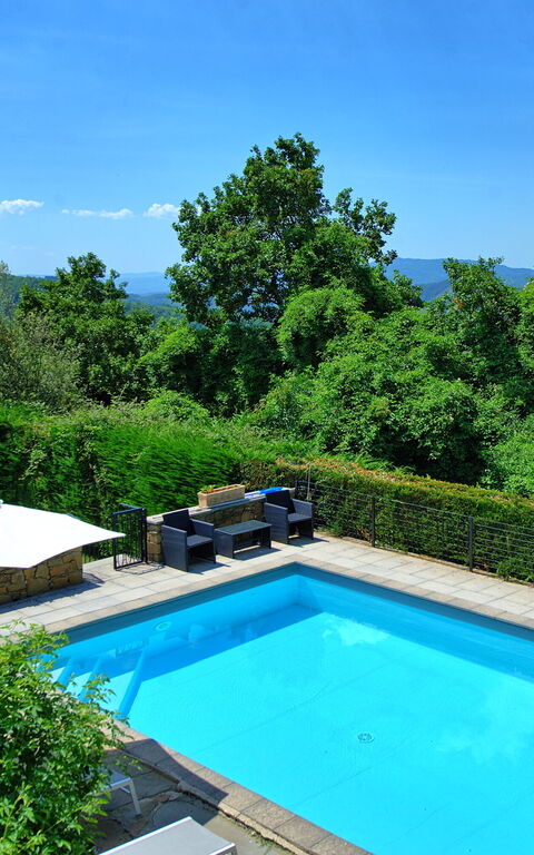 Villa Margherita Uno: slå samman, Utomhus