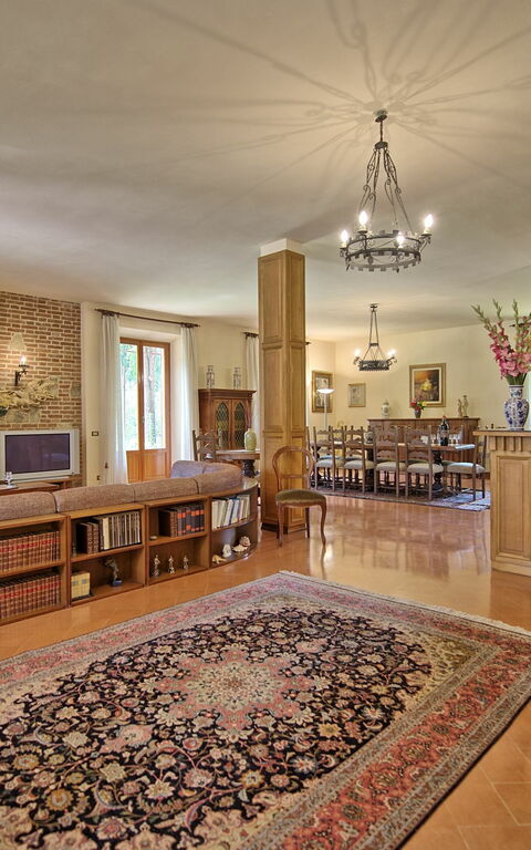 Villa Lauretana: Lunchrum, Vardagsrum