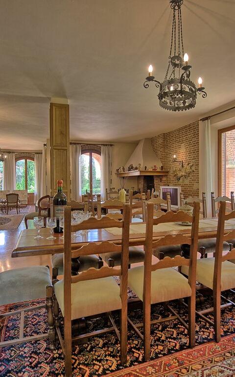 Villa Lauretana: Lunchrum, Vardagsrum