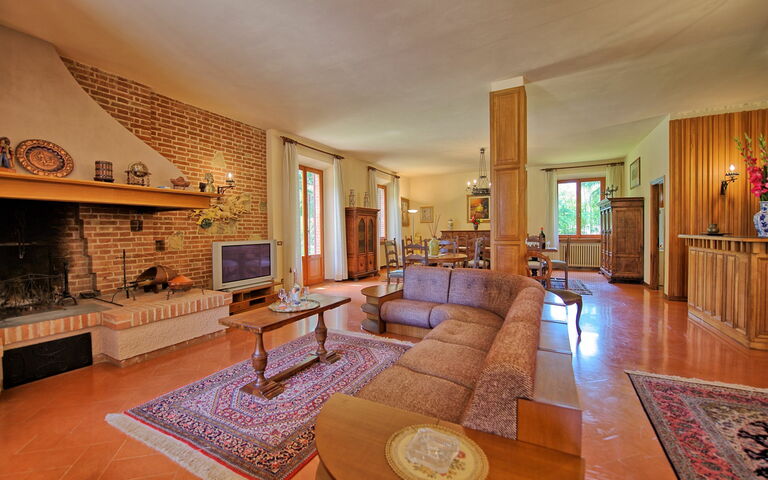Villa Lauretana: Vardagsrum