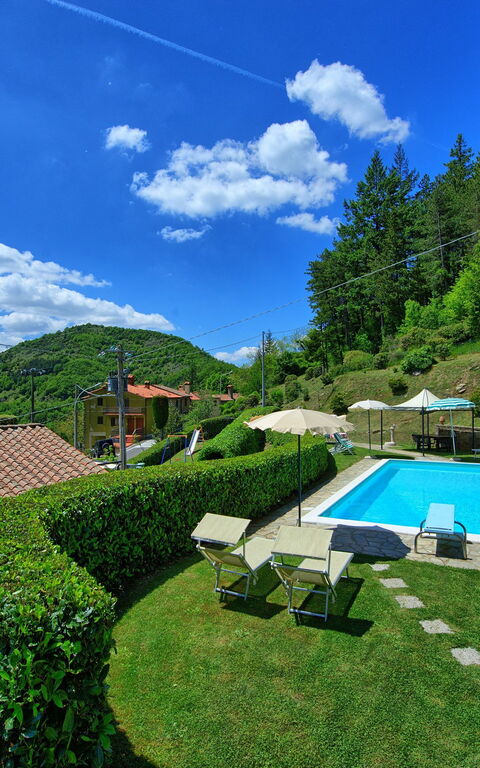 Villa Portole Uno: slå samman, Trädgård