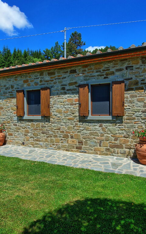 Villa Portole Due: Trädgård, Utomhus