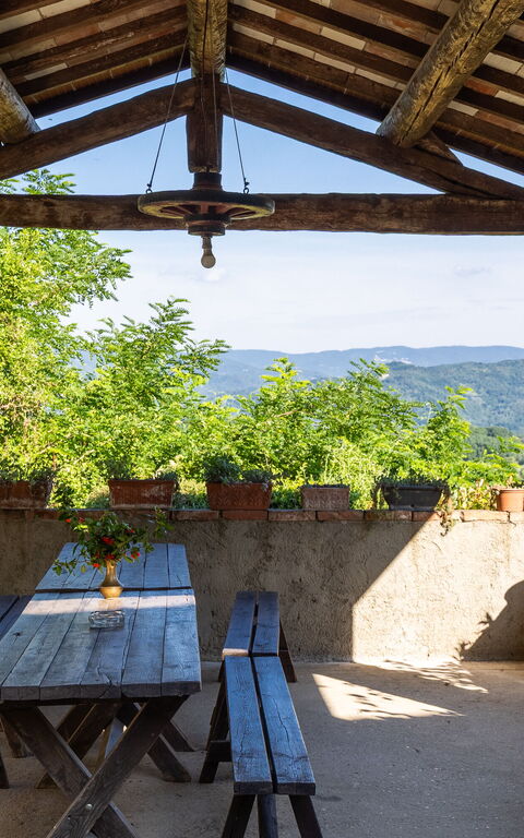Casale Giotto: Balkong / terrass / uteplats, Exteriör, Utomhus