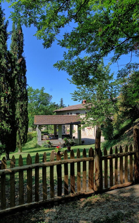 Casale Giotto: Trädgård