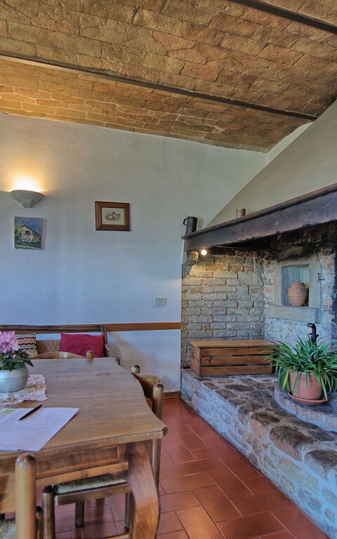 Casale Giotto: Lunchrum, Vardagsrum