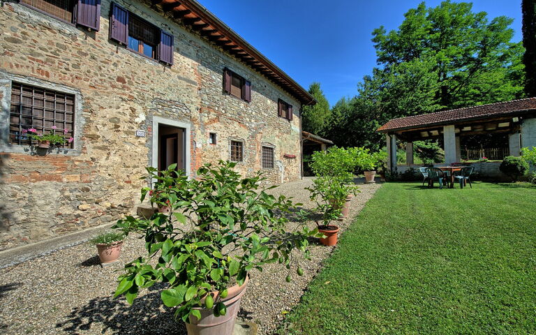 Casale Giotto: Trädgård
