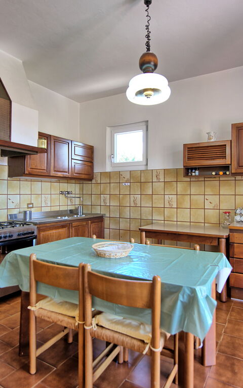 Villa Pratovecchio: Kök, Lunchrum