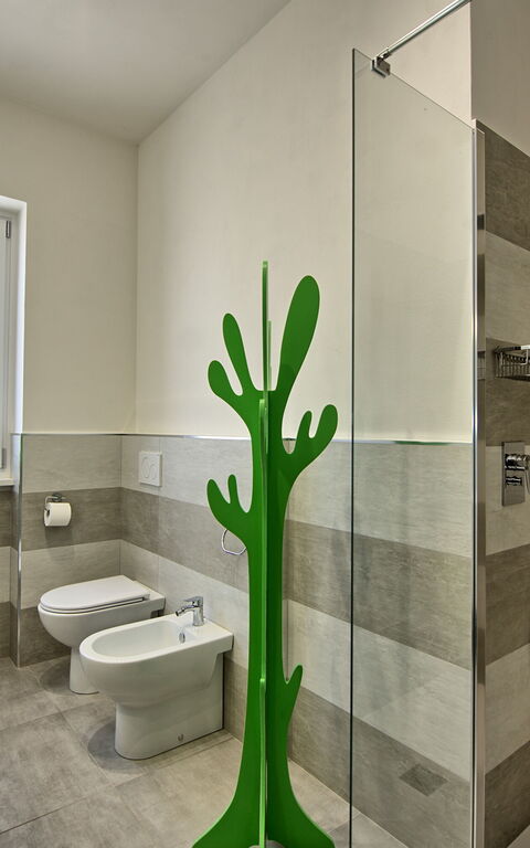 Villa Pratovecchio: Badrum