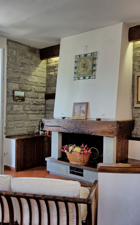 Villa Pratovecchio: Vardagsrum