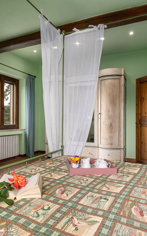 Villa Sabrina: sovrum